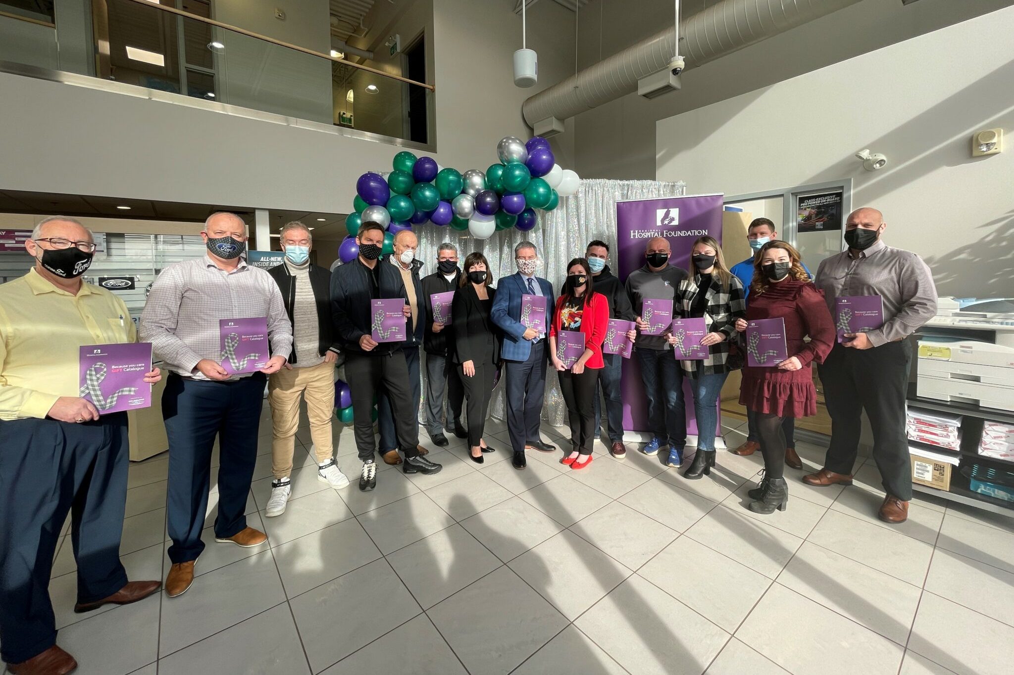 2021-2022 Because You Care Catalogue Launched with $100,000 Commitment from Colbourne Auto, Making Gift-Giving to CBRH Patients Possible Year-Round.