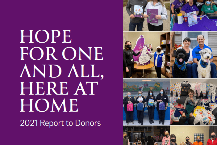 2021 Annual Report to Donors Now Live!