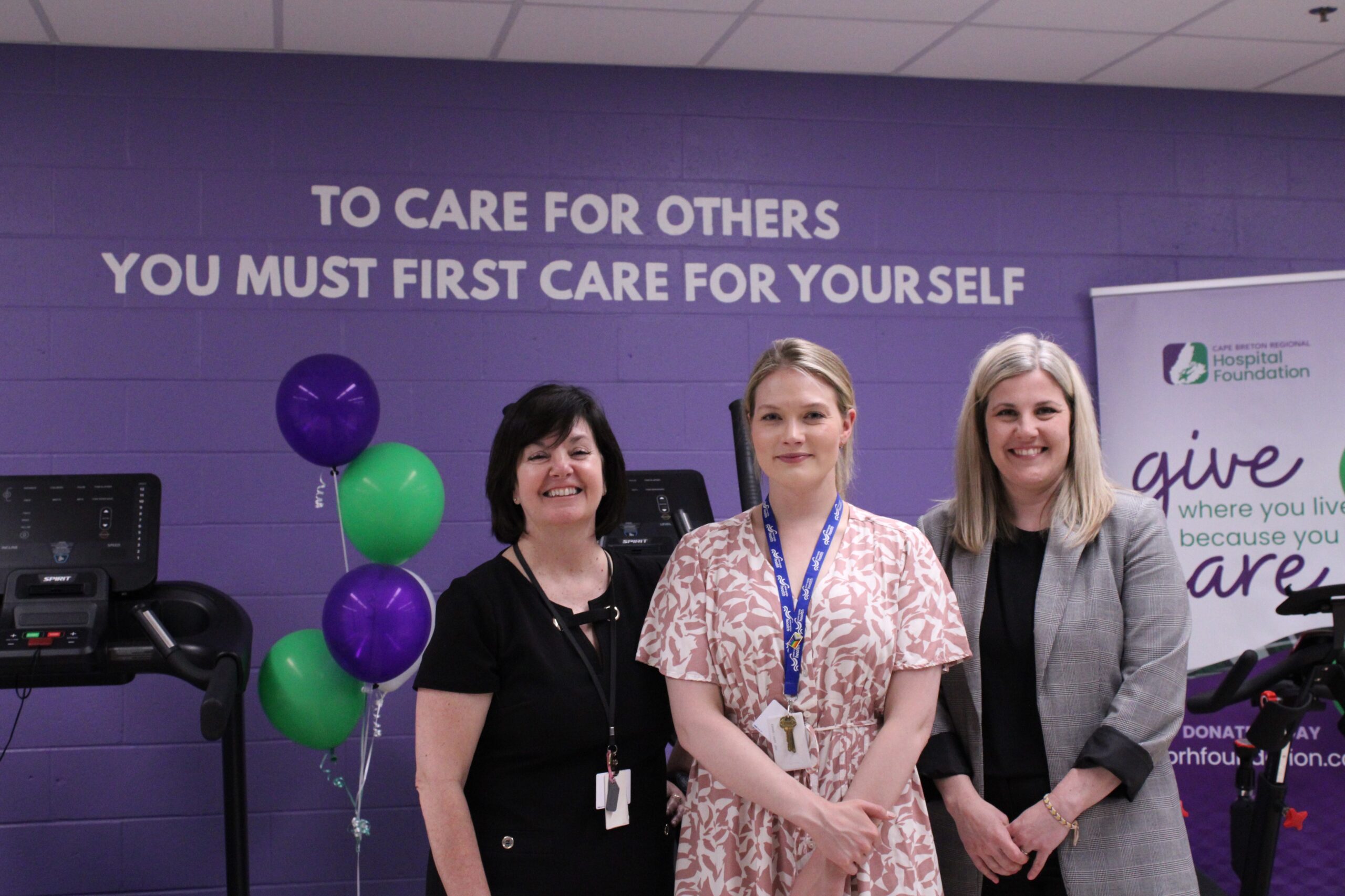 Cape Breton Regional Hospital Foundation Transforms Staff Gym